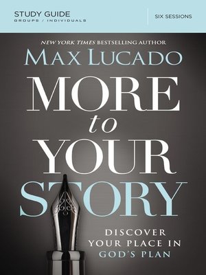 cover image of More to Your Story Bible Study Guide
